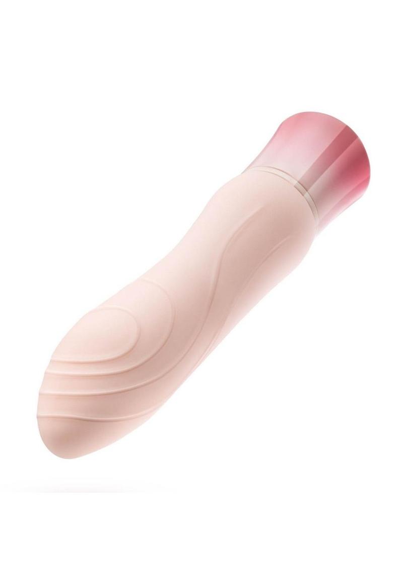 Oh My Gem Elegant Rechargeable Silicone Vibrator - Morganite - Pink