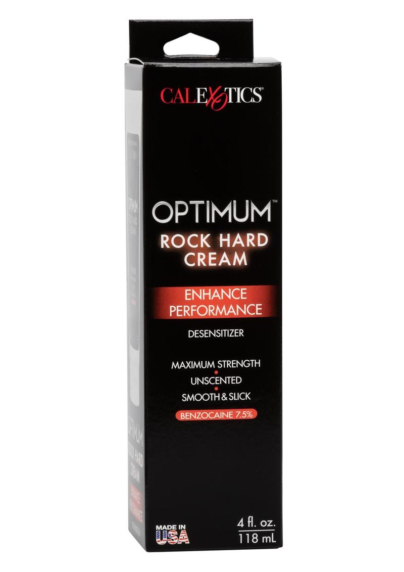 Optimum Rock Hard Cream Male Genital Desensitizer - Cream - 4oz - Boxed