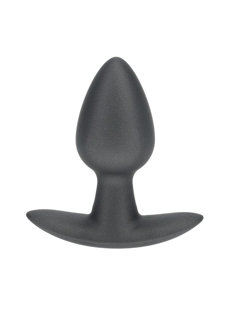 Ouch! Anal Plug Silicone - Grey/Gun Metal - Small