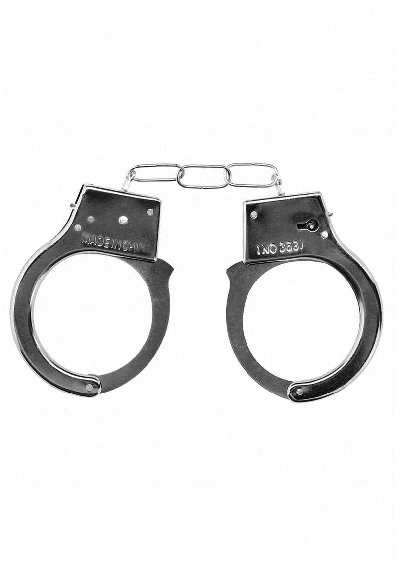 Ouch! Beginners Handcuffs - Metal/Silver