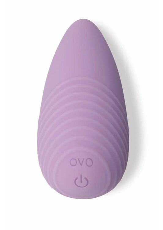 OVO Earth Gobi Rechargeable Silicone Layon Vibrator - Purple