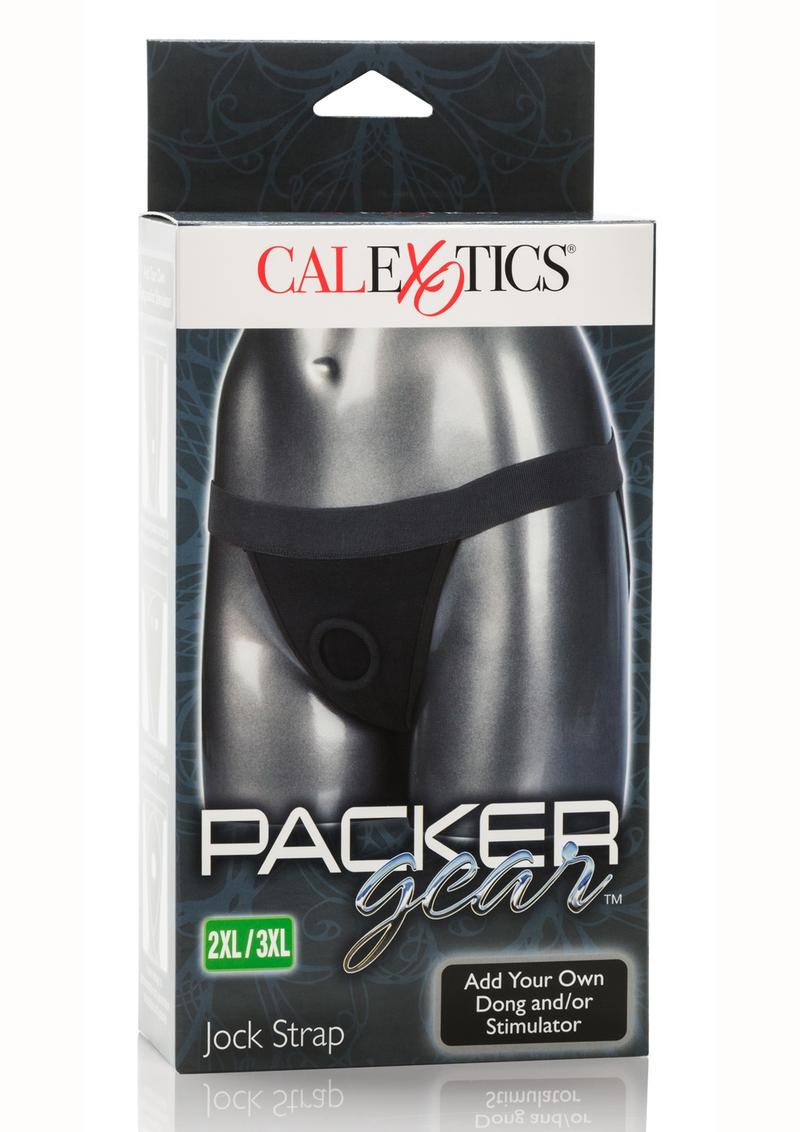 Packer Gear Jock Strap Harness - Black - 3XLarge/XXLarge