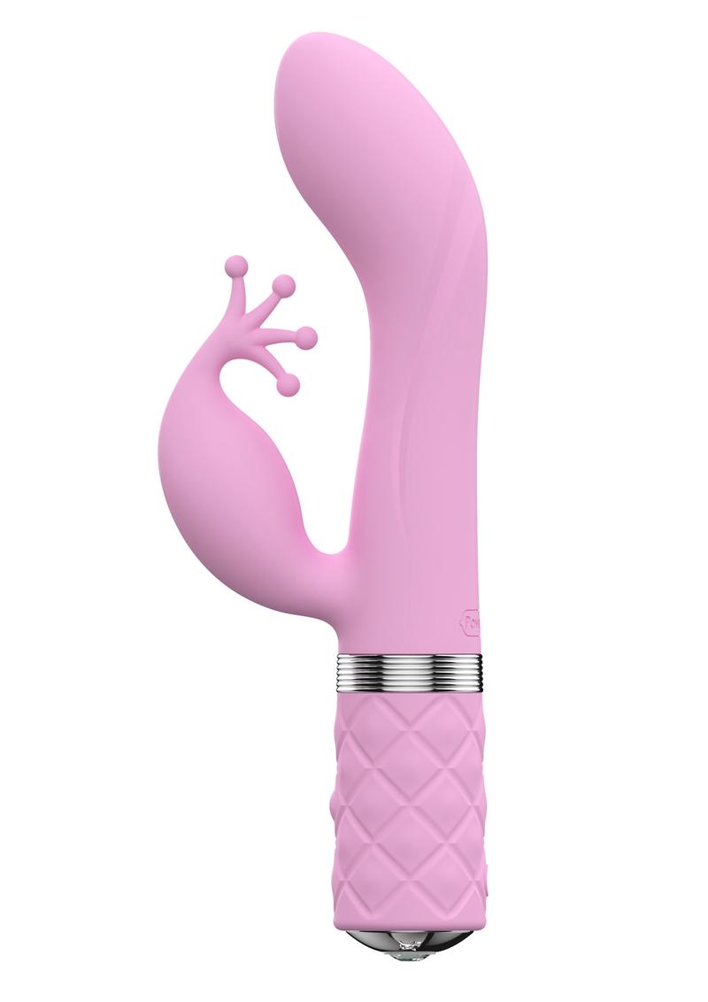 Pillow Talk Kinky Rechargeable Silicone Vibrator - Pink