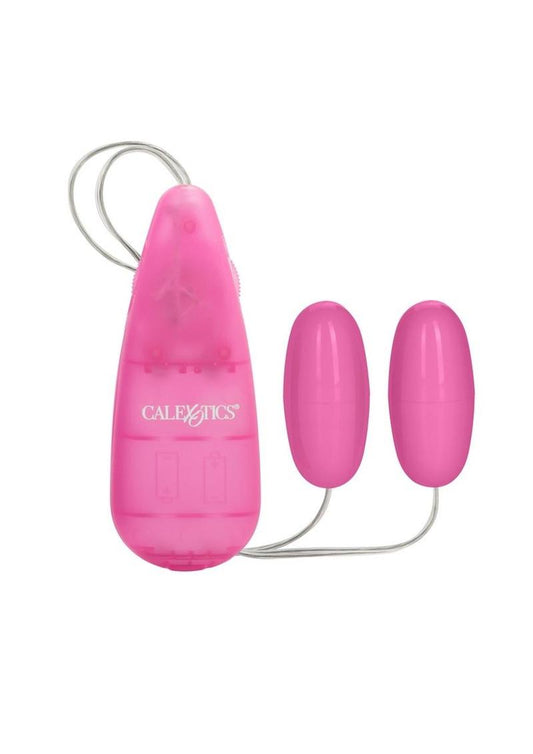 Pocket Exotics Vibrating Double Pink Passion Bullets - Pink