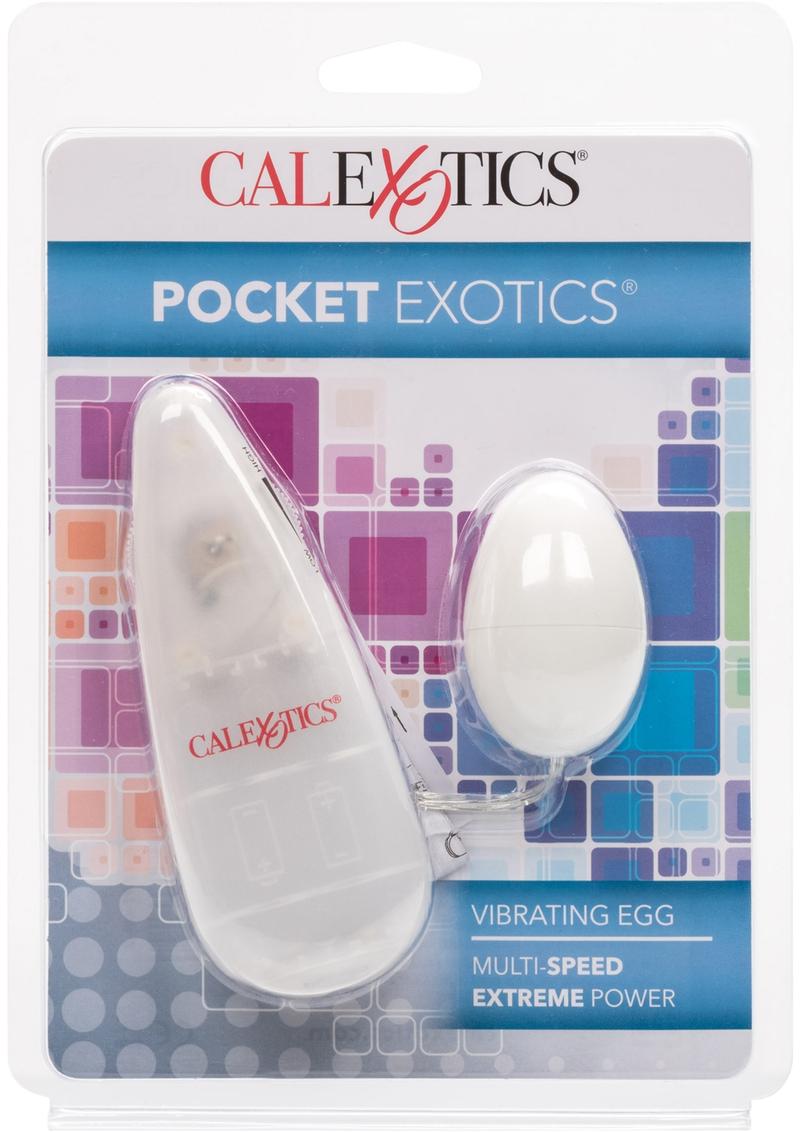 Pocket Exotics Vibrating Egg - Ivory