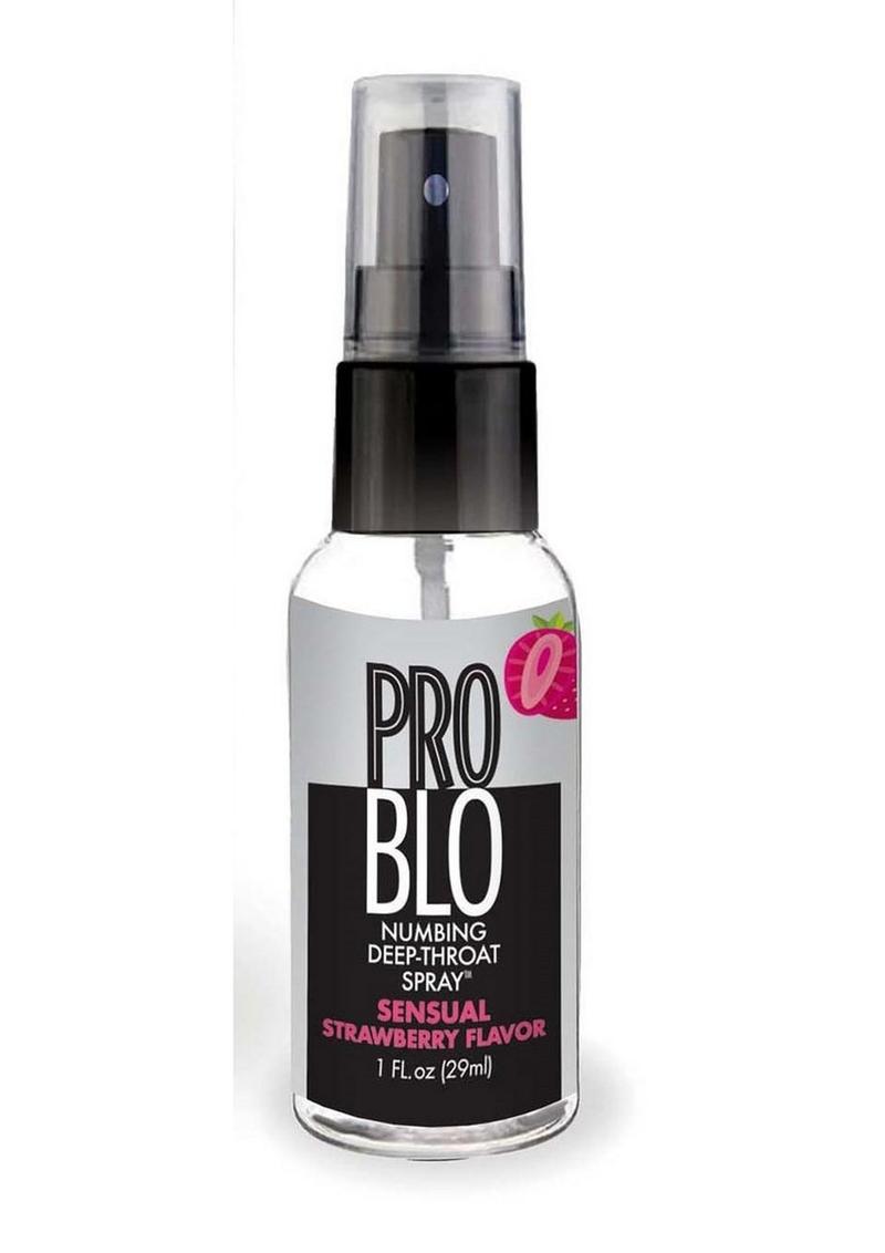 Problo Numbing Deep-Throat Spray 1oz - Strawberry