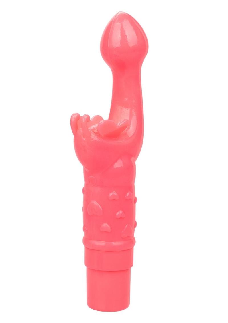 Rechargeable Butterfly Kiss G-Spot Rabbit Vibrator - Pink