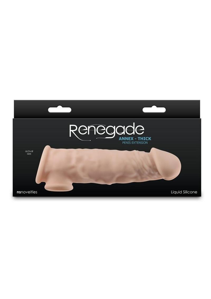 Renegade Annex Silicone Penis Extension - Thick - Vanilla