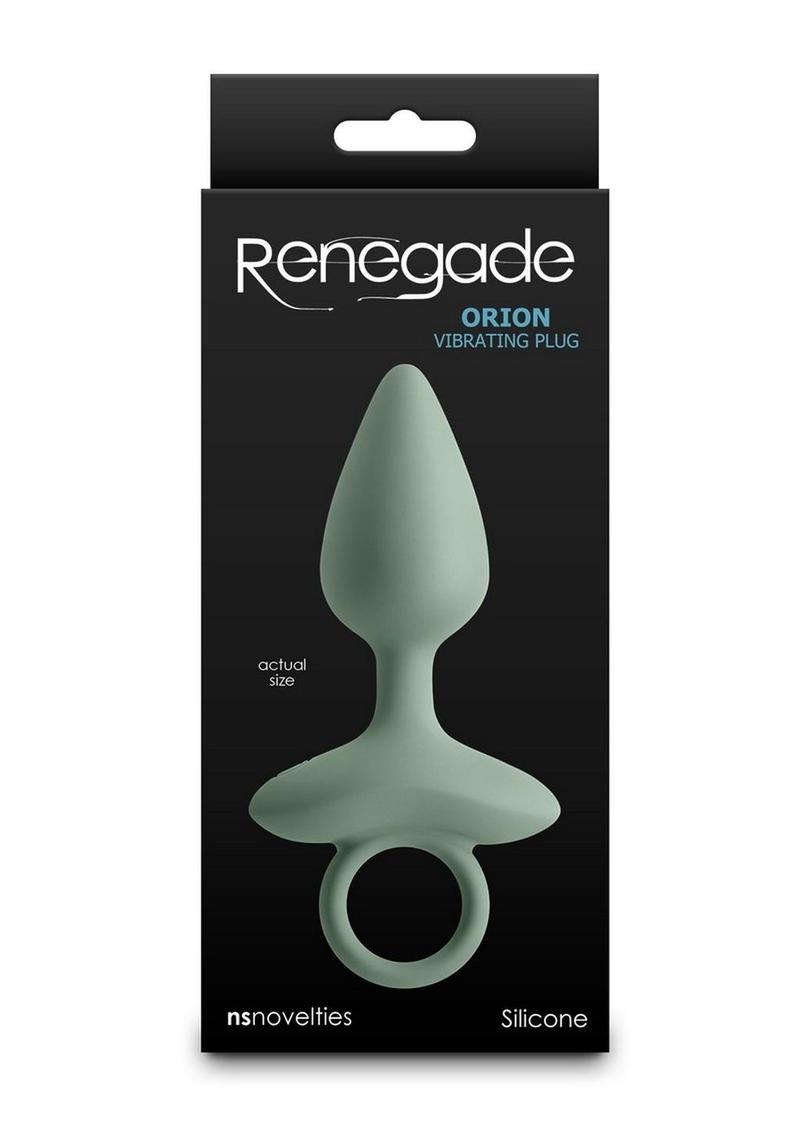 Renegade Orion Rechargeable Silicone Anal Plug - Green