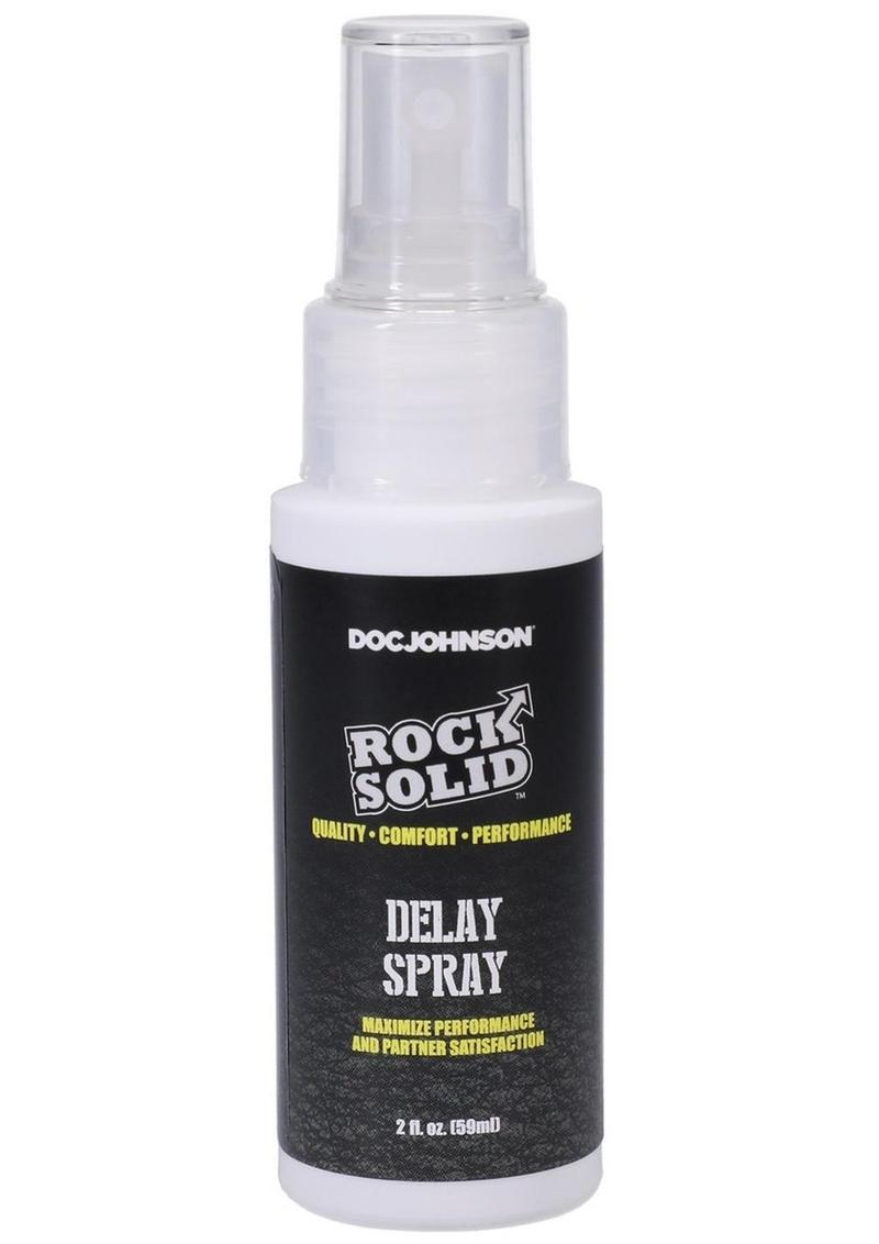 Rock Solid Delay Spray - 2oz - Boxed