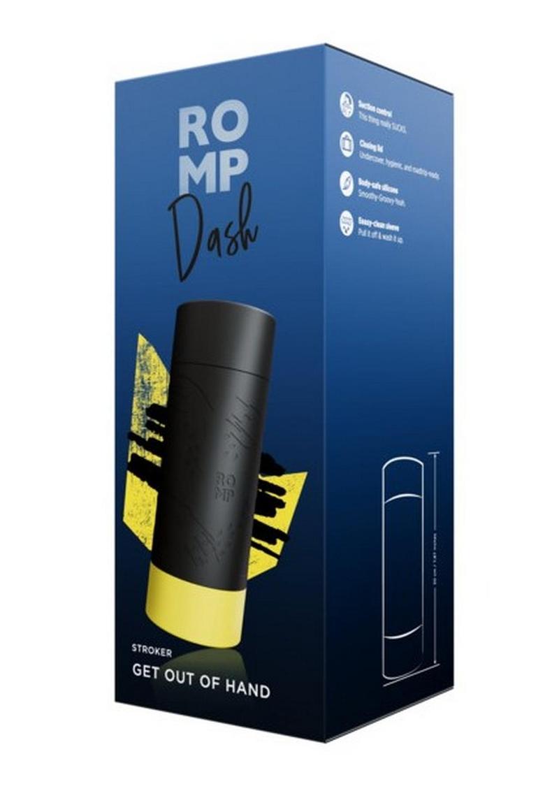 Romp Dash Textured Stroker - Black