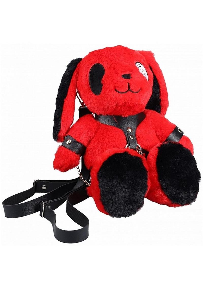 S-Line Bunny Backpack Circle Eye - Red - Large