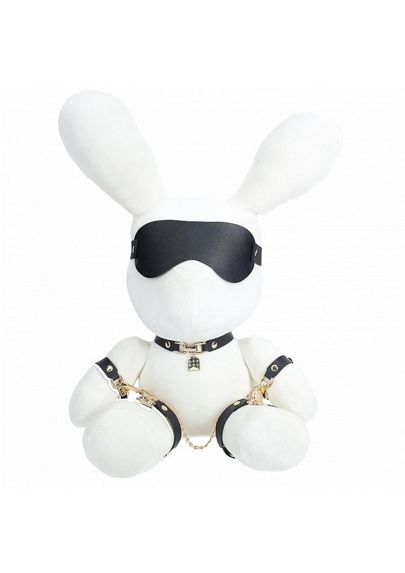 S-Line Rabbit Bondage Velvet - White - Large