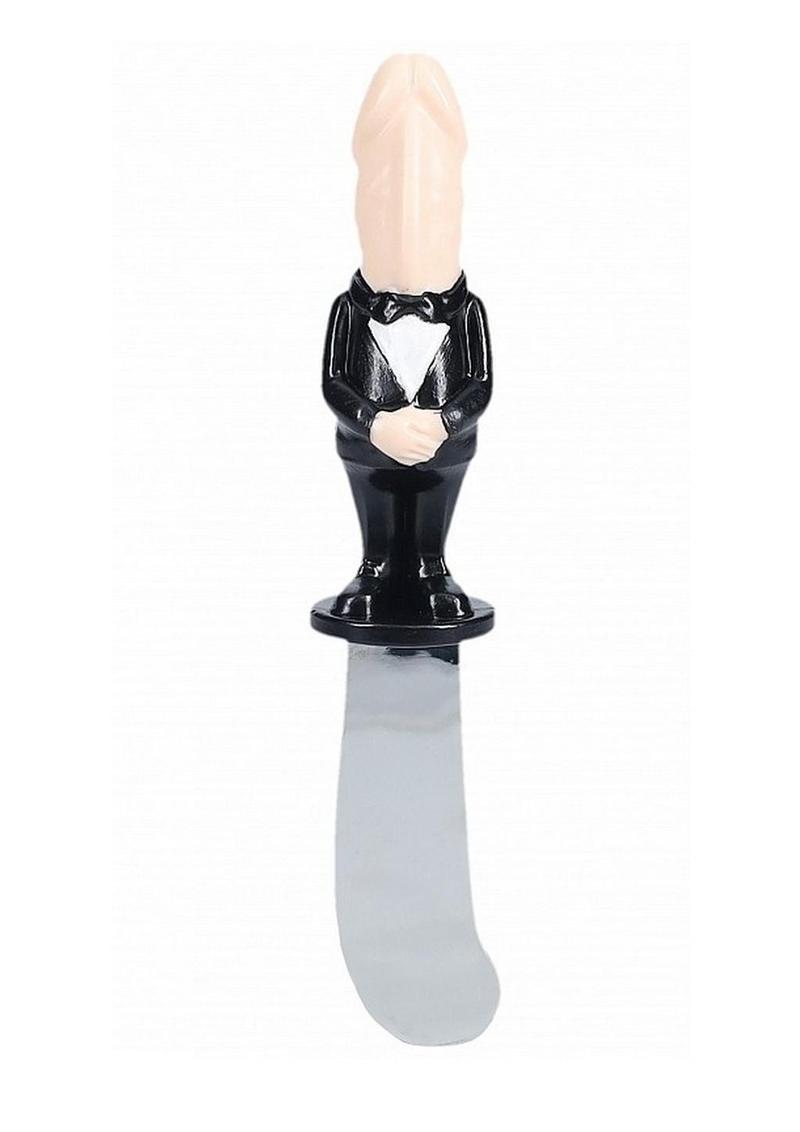 S-Line The Dickheads Groom Spread Knife - Vanilla