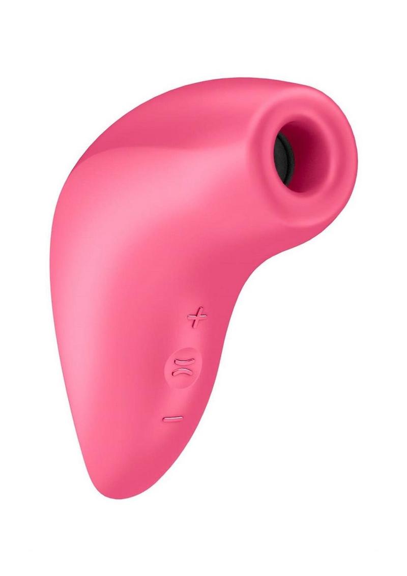 Satisfyer Deep Pulse Rechargeable Silicone Vibrator - Pink