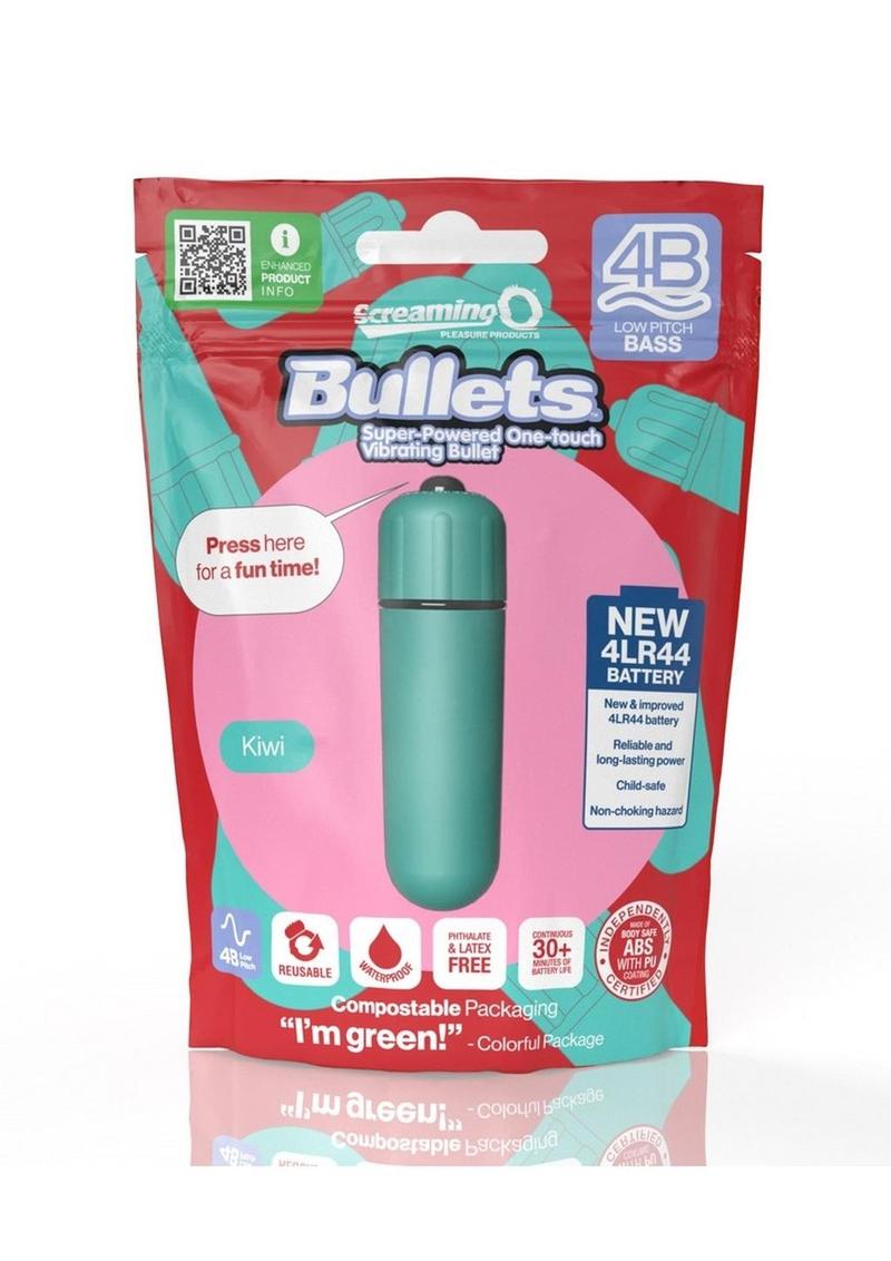 Screaming O 4b Bullet Vibrator - Green/Kiwi