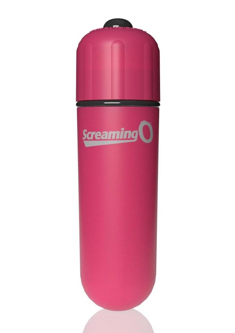 Screaming O 4b Bullet Vibrator - Red/Strawberry