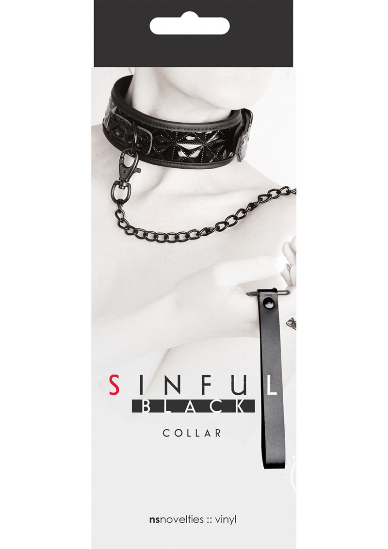 Sinful 2in Collar - Black