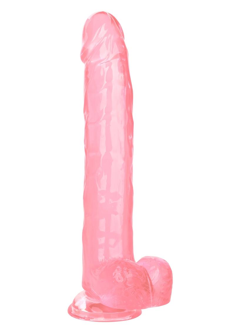 Size Queen Dildo - Pink - 10in