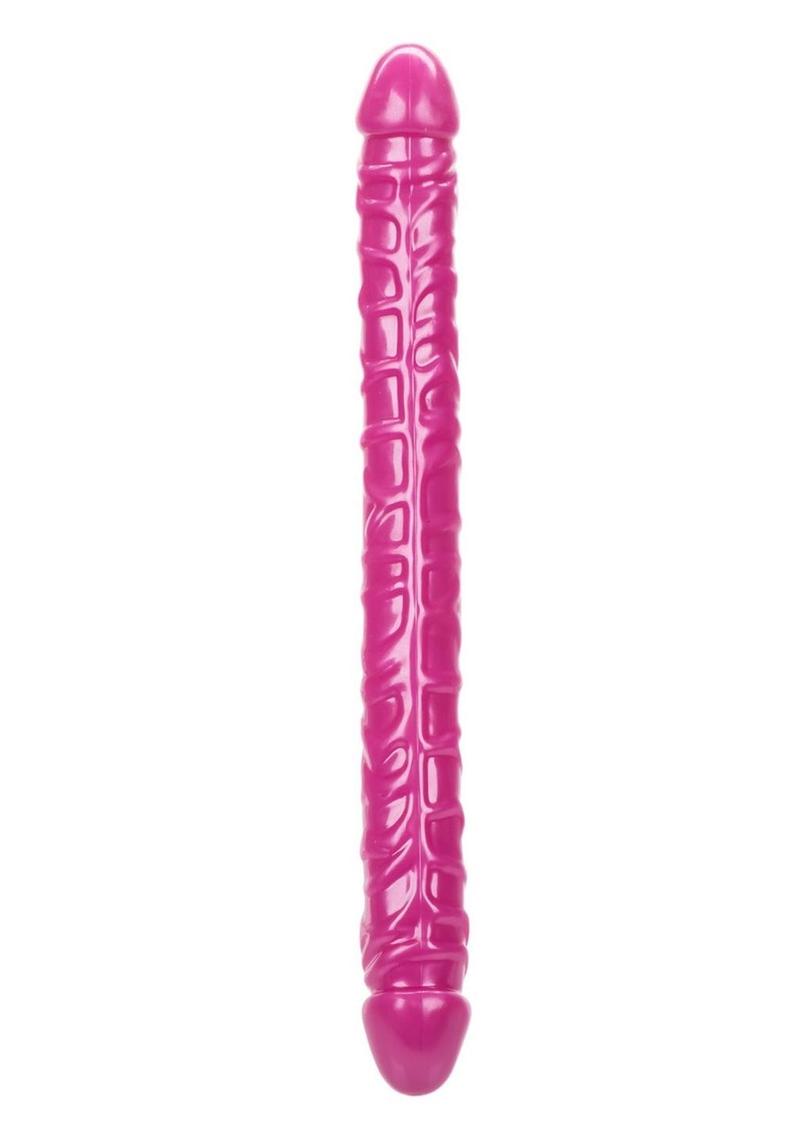 Size Queen Dildo - Pink - 17in