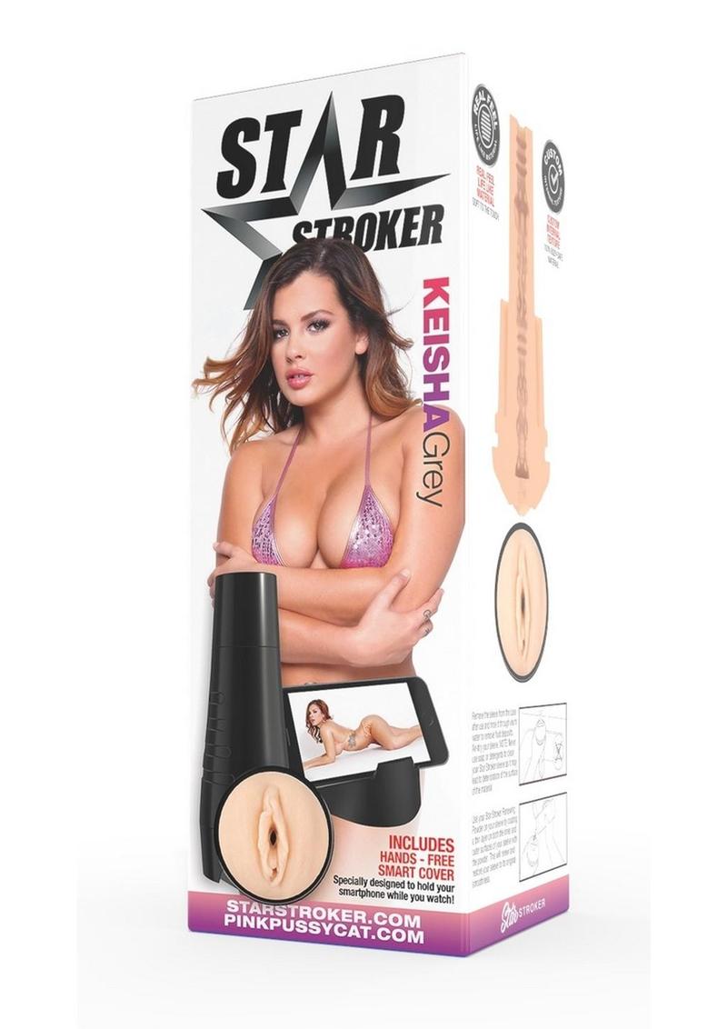 Star Stroker Keisha Grey Pussy Stroker Hard Case - Vanilla