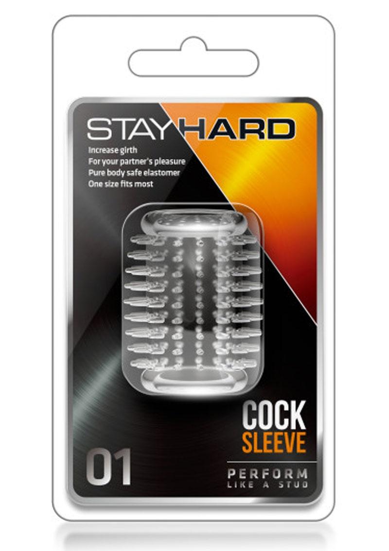 Stay Hard Cock Sleeve 01 - Clear