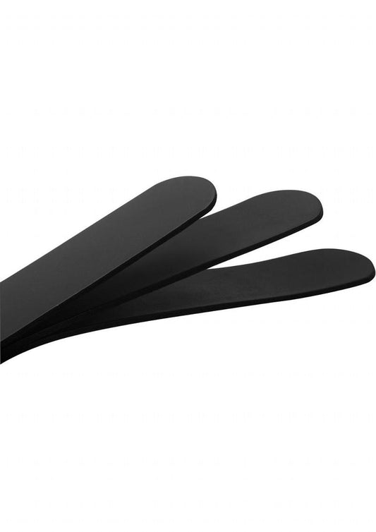 Strict Leather Three Layer Slapper - Black