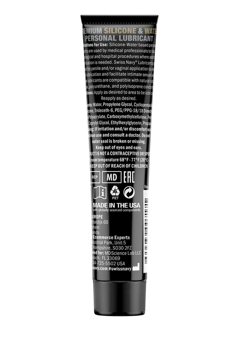 Swiss Navy Hybrid Lubricant - 10ml