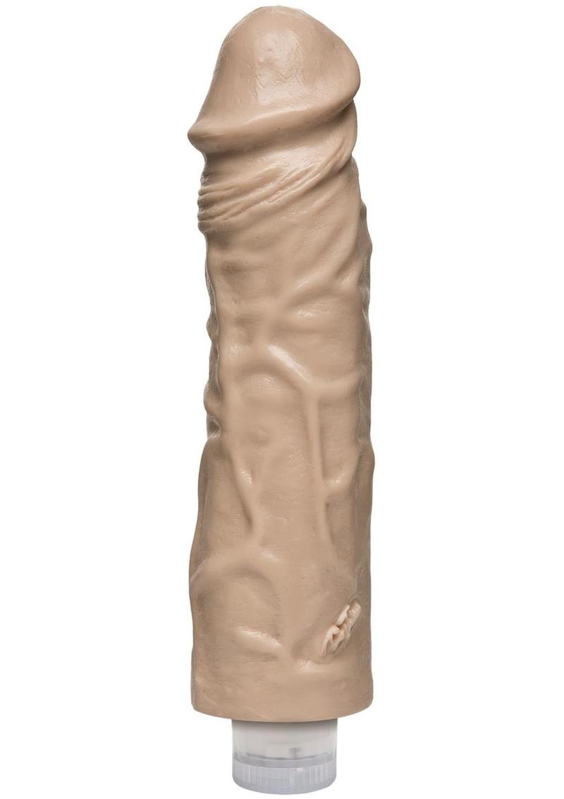 The Naturals Heavy Veined Thick Dildo - Flesh/Vanilla - 8in