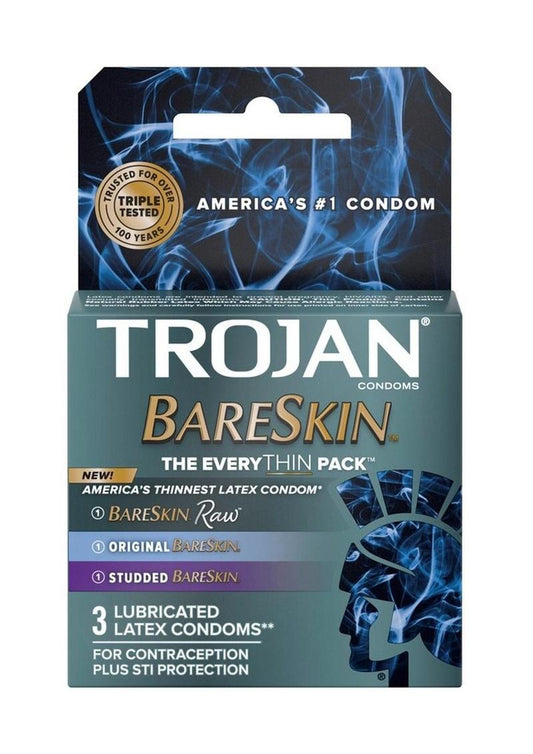 Trojan Bareskin Everythin - 3pk