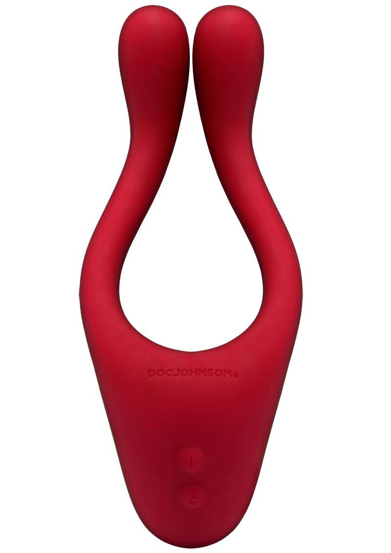 Tryst Rechargeable Multi Erogenous Zone Silicone Massager Limited Edition - Red