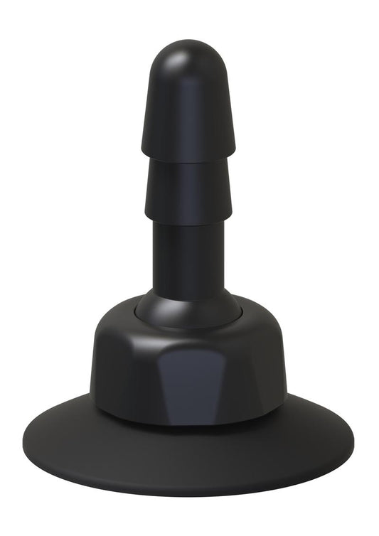 Vac U Lock Deluxe 360 Swivel Suction Cup Plug - Black