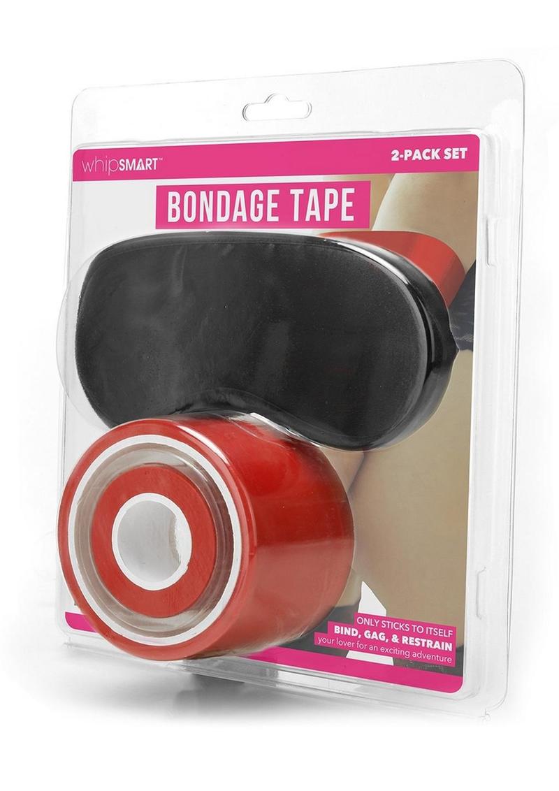 WhipSmart Bondage Tape - Red - 100ft