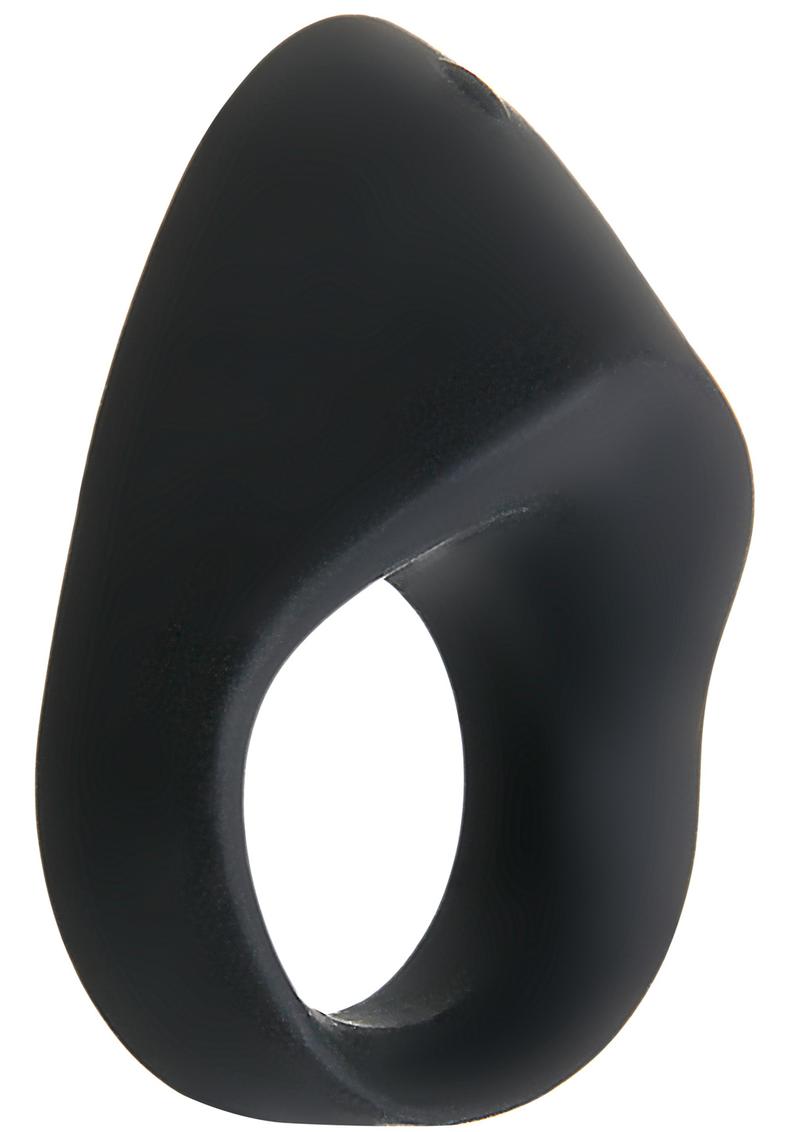 Zero Tolerance Night Rider Rechargeable Silicone Cock Ring - Black